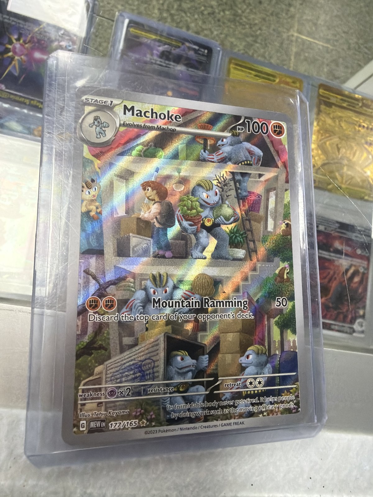 Machoke - 177/165 - SV: Scarlet & Violet 151 (MEW) (NM)