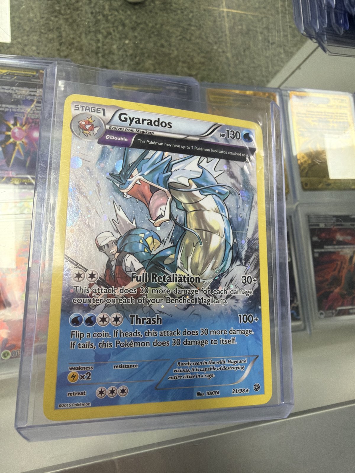 Gyarados (21) - XY - Ancient Origins (AOR)(HP)