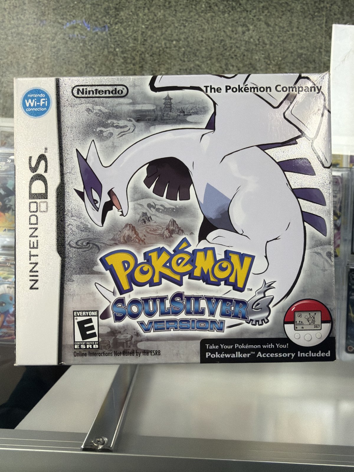 Pokemon SoulSilver Version w/ PokeWalker — Nintendo DS