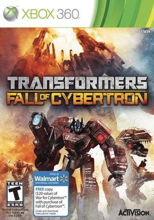 Transformers: Fall of Cybertron w/ Walmart Exclusive Bonus* War for Cybertron (Xbox 360) — Xbox 360