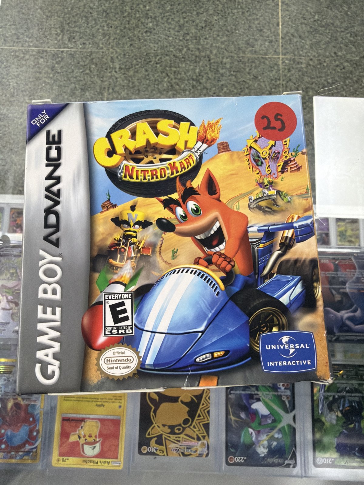 Crash Bandicoot Nitro Kart For Gameboy Advance Gba Boxed ( & Sealed) — Game Boy