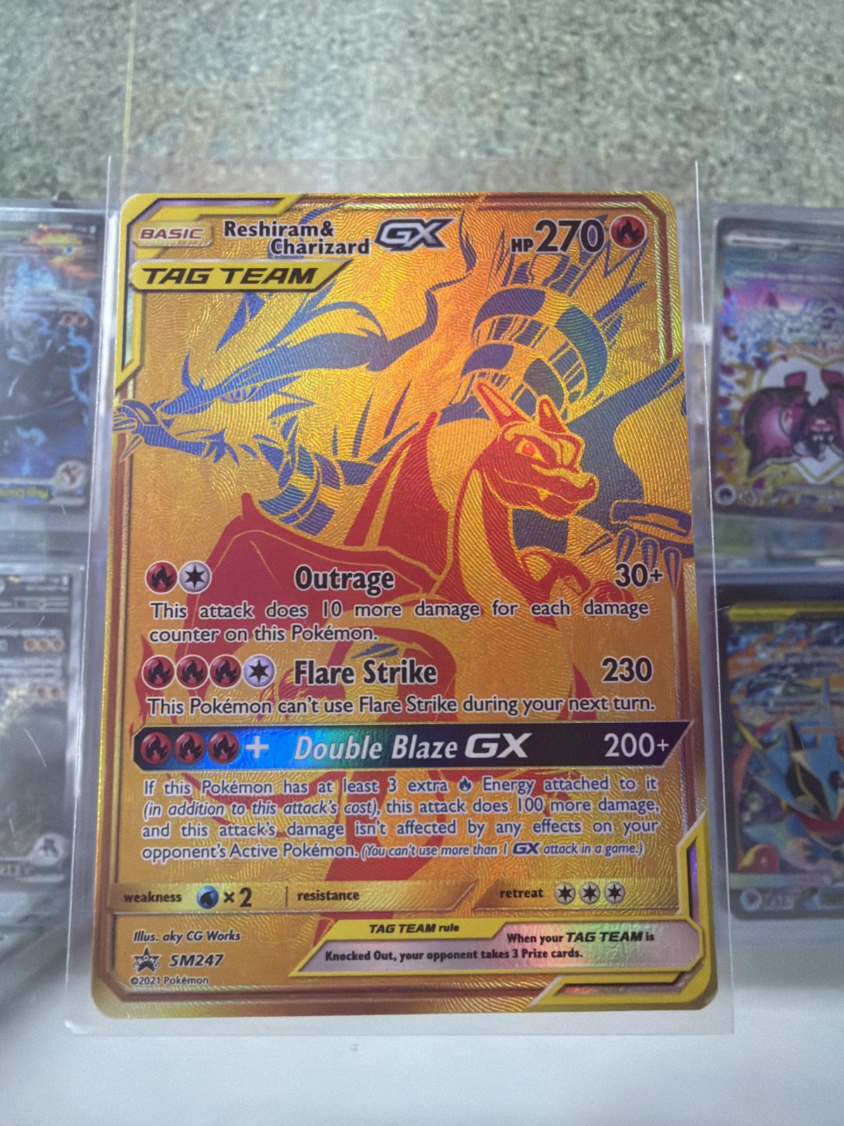 Reshiram & Charizard GX - SM247 - SM Promos (SMP