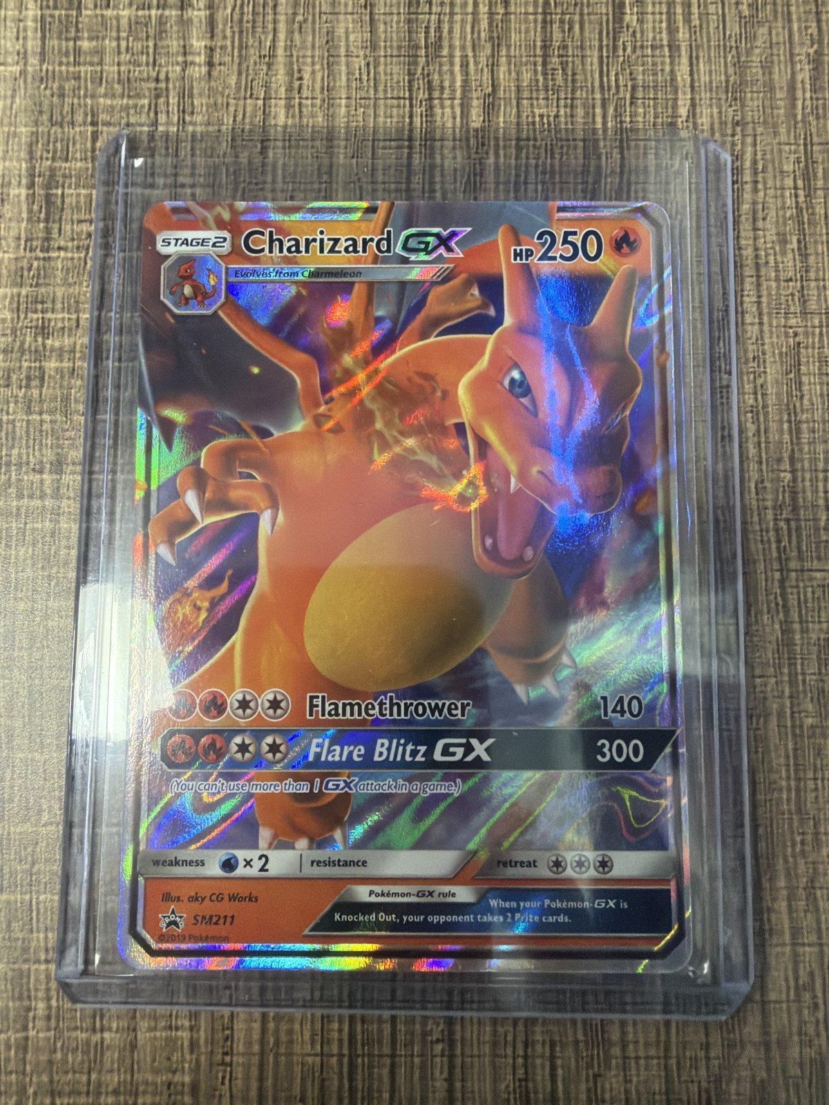 Charizard GX - SM211 - SM Promos (SMP) (NM)
