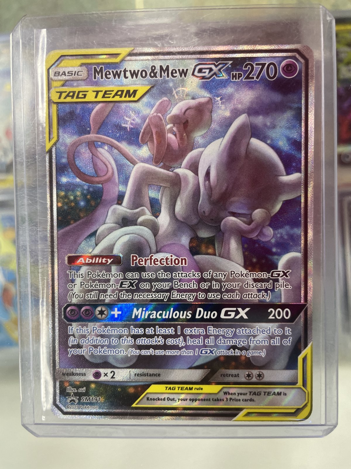 Mewtwo & Mew GX - SM191 - SM Promos (SMP)(NM)