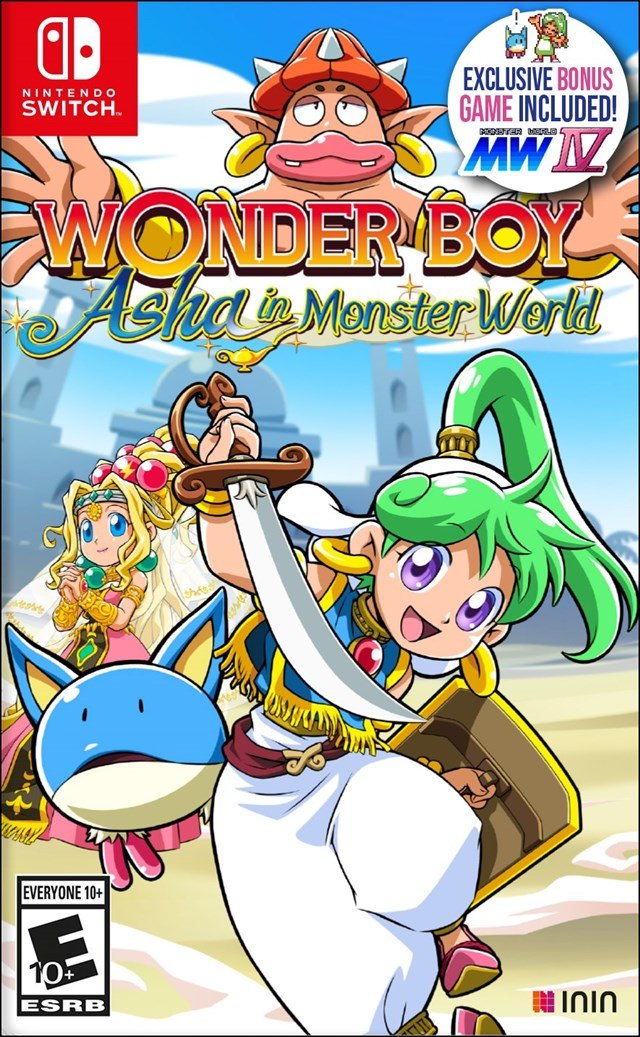 Avanquest Wonder Boy Asha Monster World Nintendo Switch Video Games — Nintendo Switch