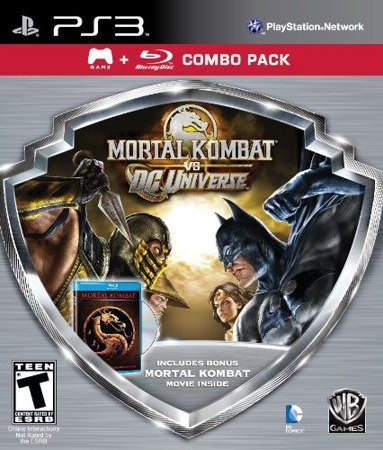 Eidos Mortal Kombat Vs Dc Game/mortal Kombat Movie Bluray Combo Pk