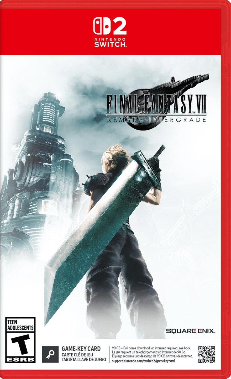 FINAL FANTASY VII REMAKE INTERGRADE (Game-Key Card) for Nintendo Switch 2 — Switch 2