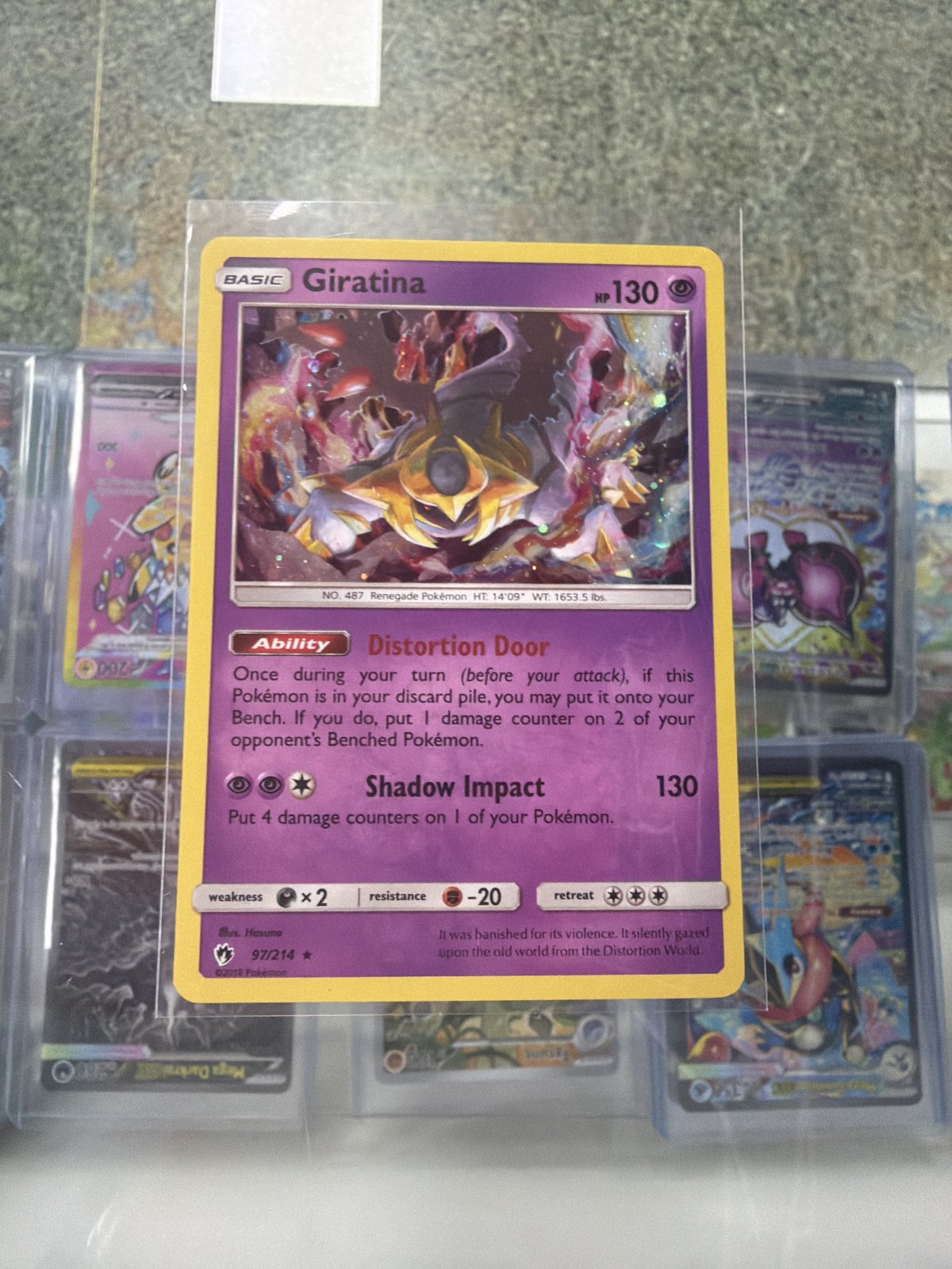 Giratina - 97/214 - Deck Exclusives (PR)(LP)