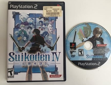 Suikoden Iv - PlayStation 2 — PlayStation 2