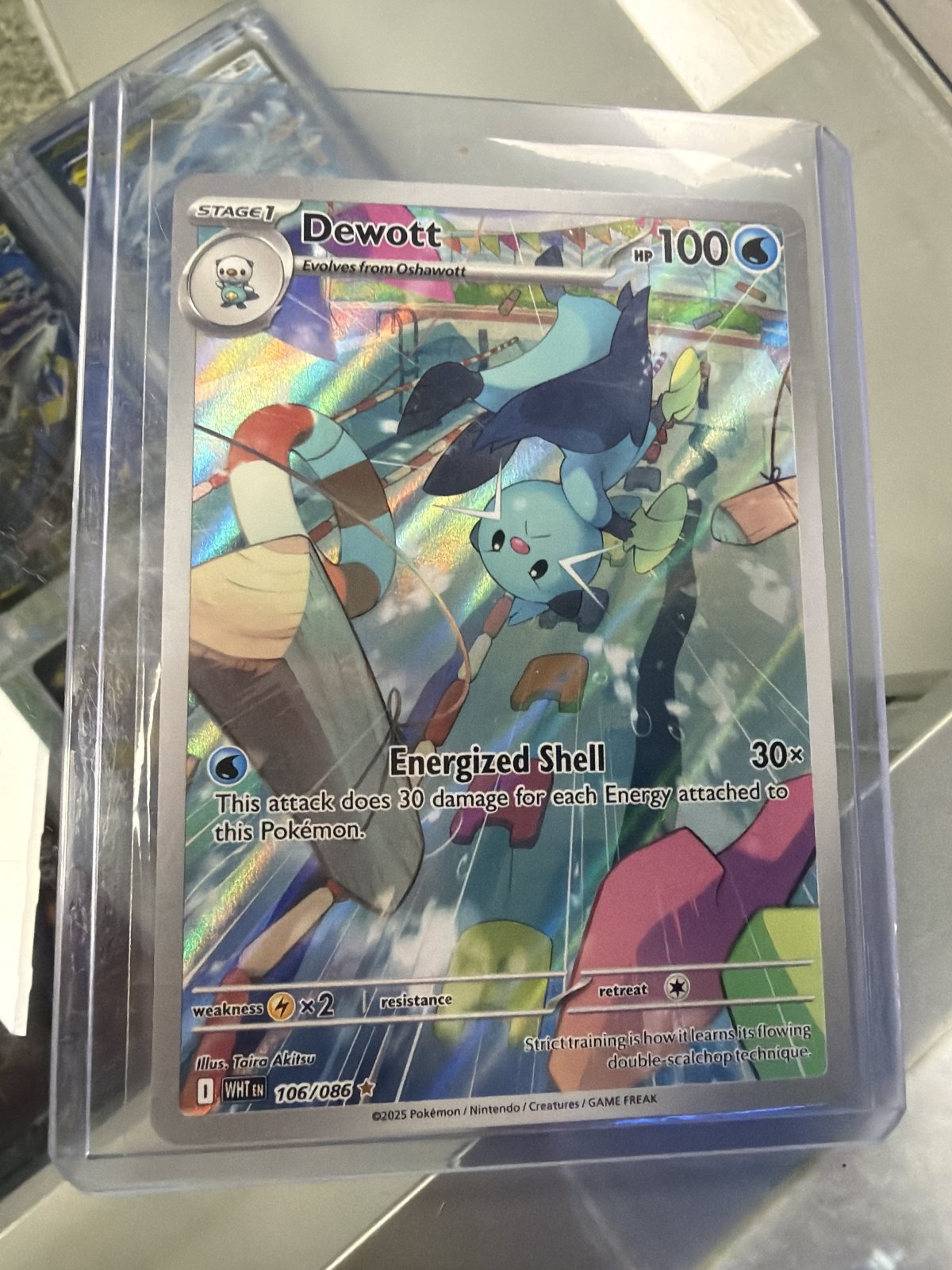 Dewott - 106/086 - SV: White Flare (WHT) (NM)