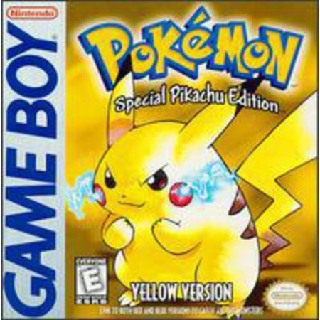 Pokemon Yellow Pikachu Edition Game Boy — Game Boy