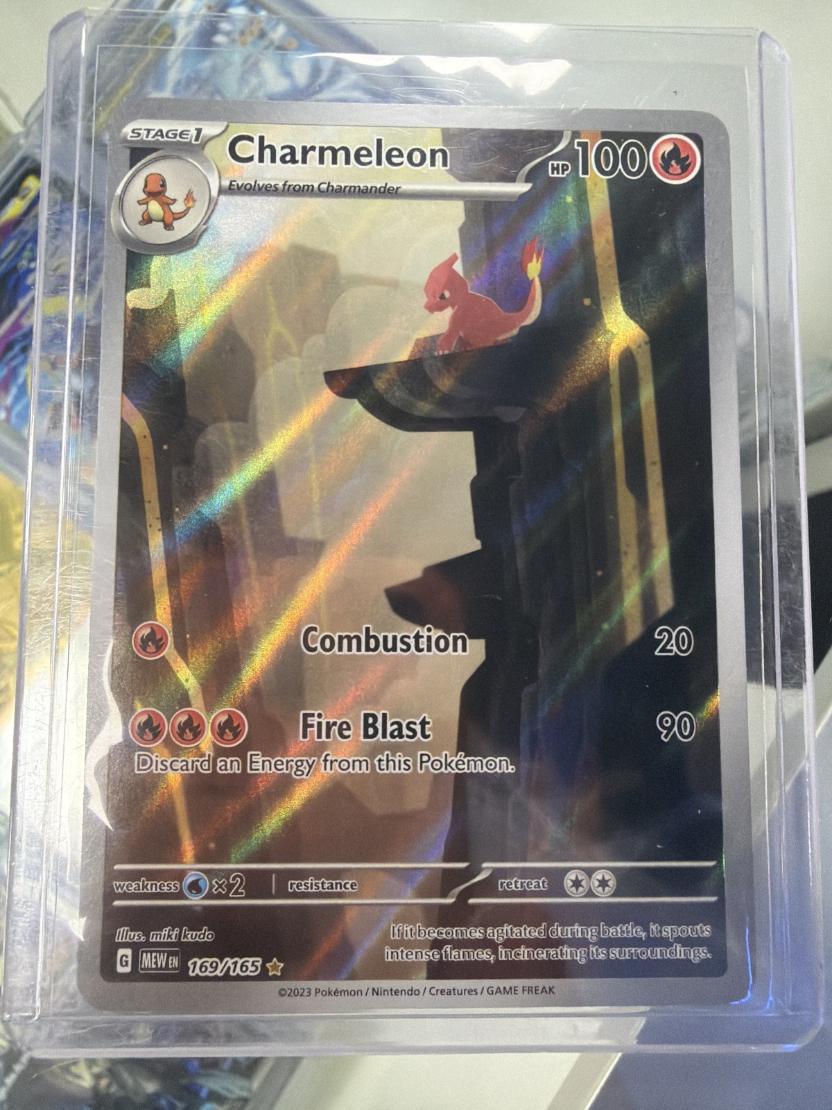 Charmeleon - 169/165 - SV: Scarlet & Violet 151 (MEW)(NM)