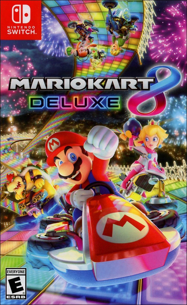 Mario Kart 8 Deluxe racing video game (Nintendo Switch) — Nintendo Switch