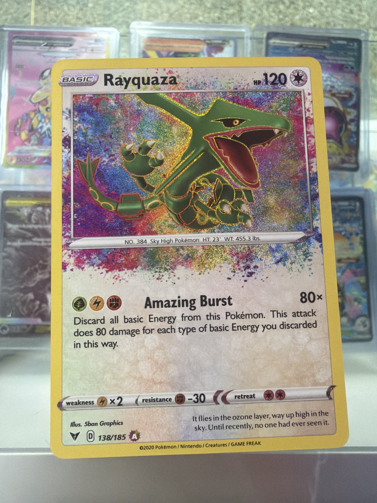 Rayquaza - SWSH04: Vivid Voltage (SWSH04)(NM)