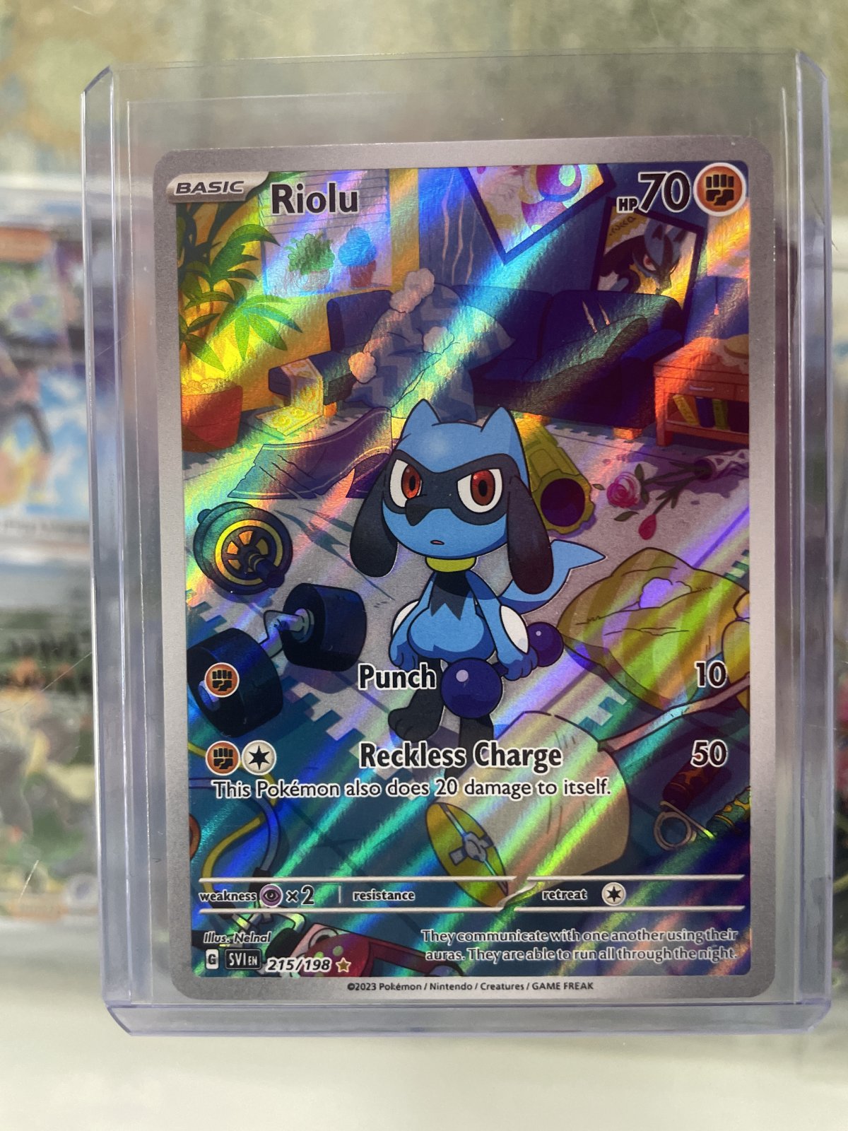 Riolu - 215/198 - SV01: Scarlet & Violet Base Set (SVI) (NM)