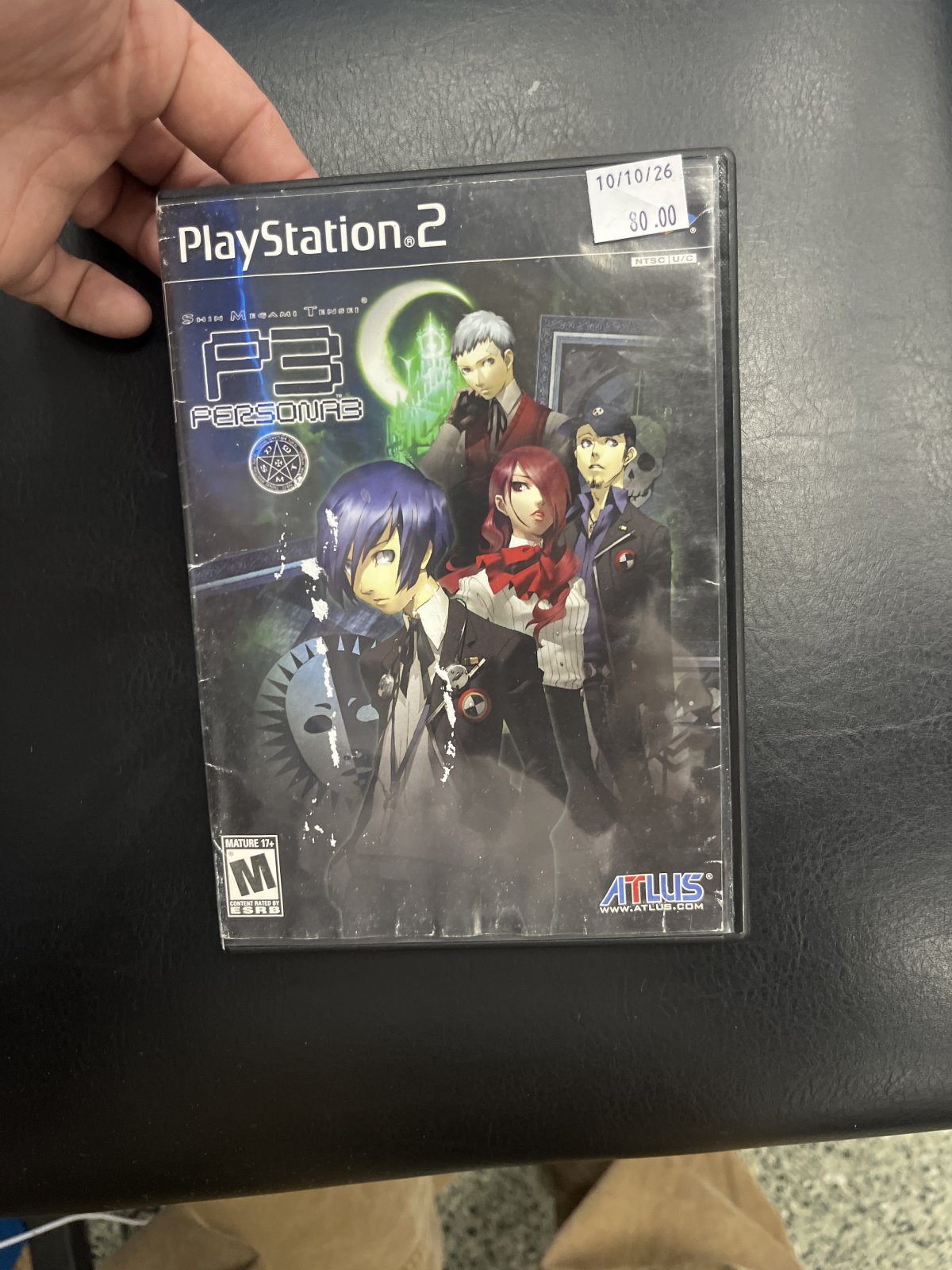 Shin Megami Tensei Persona 3 P3 (PlayStation 2, 2007) PS2 No Art Book/CD — PlayStation 2