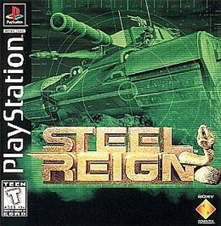 Steel Reign (Sony PlayStation 1, 1997) Complete In Box Used — PlayStation