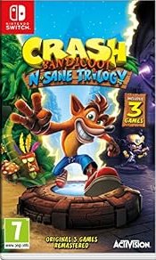 Crash Bandicoot N. Sane Trilogy (Nintendo Switch) (B07BB4R214) — Nintendo Switch