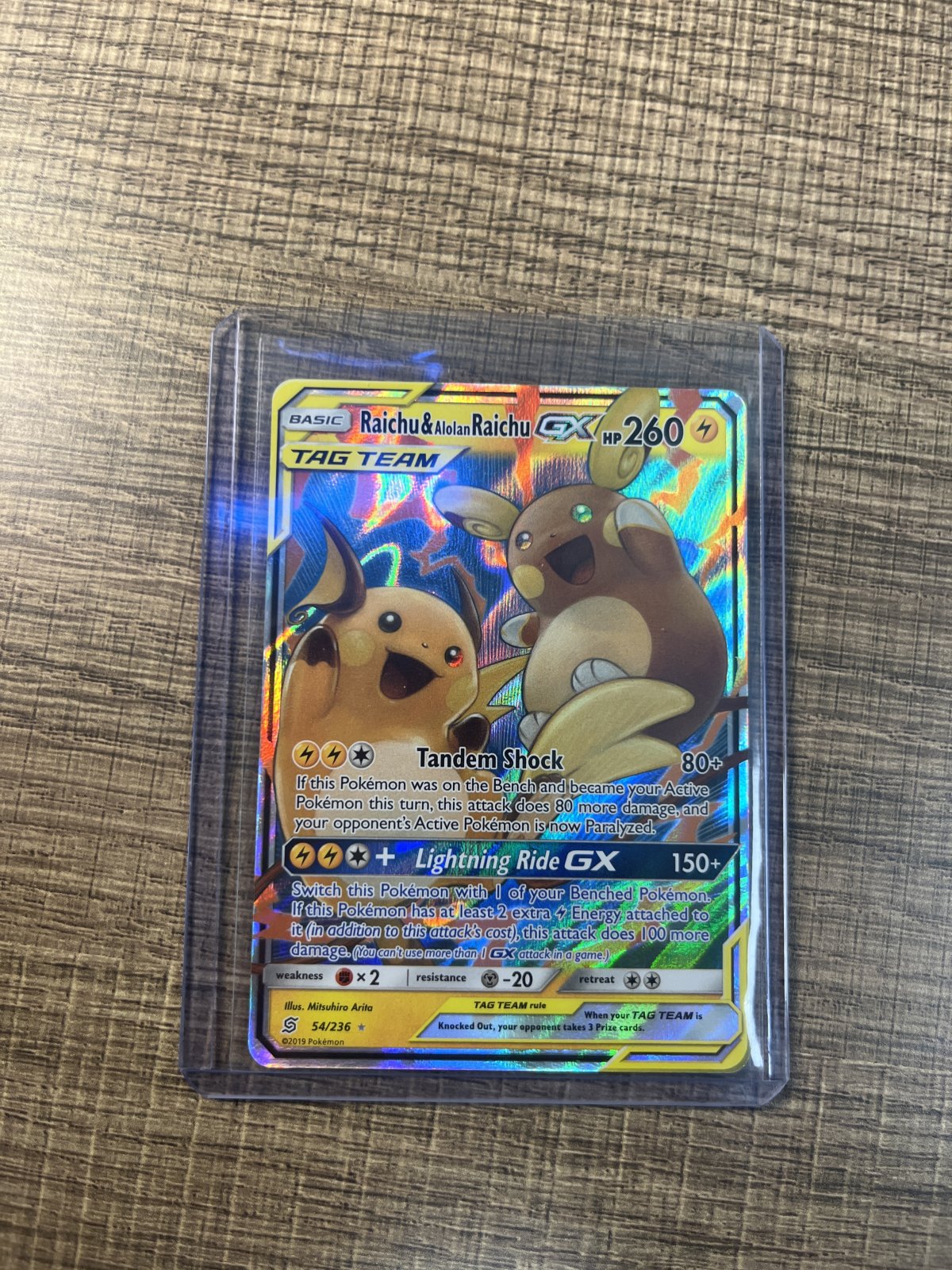 Tag team Raichu & Aloan Raichu