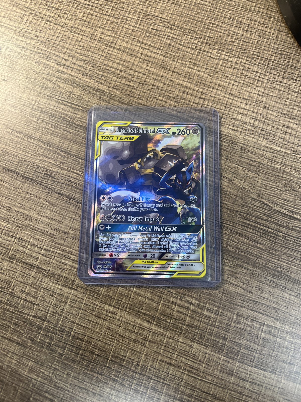 Tag team Lucario & Melmetal-GX #SM192