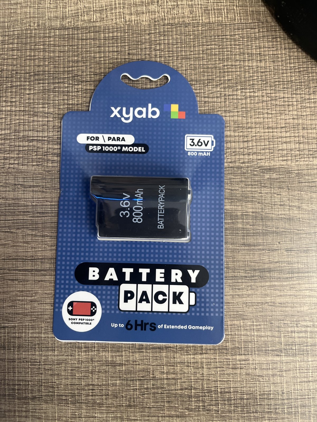 PSP 1000 model battery
