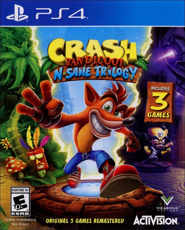 Crash Bandicoot N. Sane Trilogy (PlayStation 4) — PlayStation 4