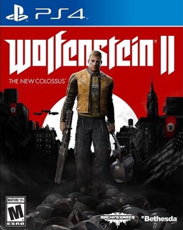 Wolfenstein II: The New Colossus Bethesda PlayStation 4 0 — PlayStation 4