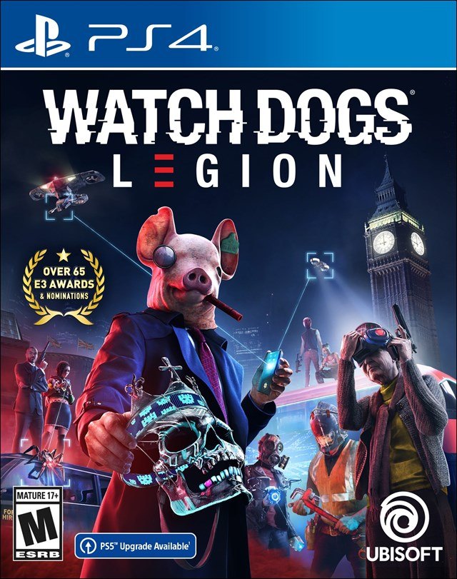 Watch Dogs: Legion PlayStation 4 with free upgrade to the digital PS5 version — PlayStation 5