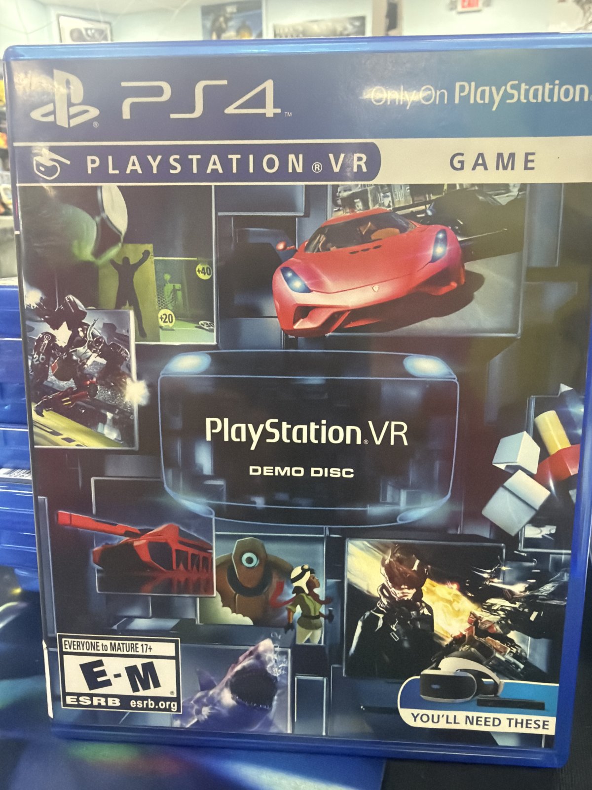 PlayStation VR demo