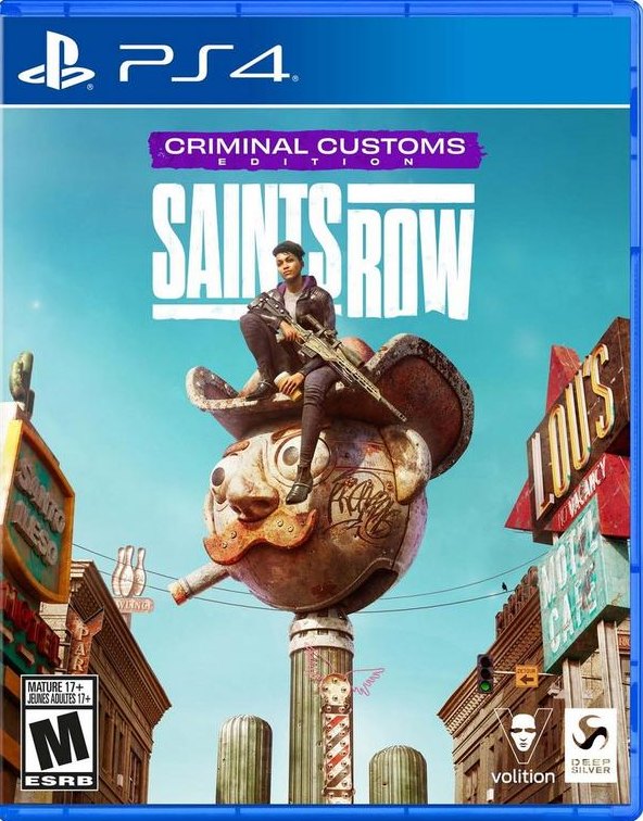 Saints Row Criminal Custom Edition GameStop Exclusive - PlayStation 4 — PlayStation 4