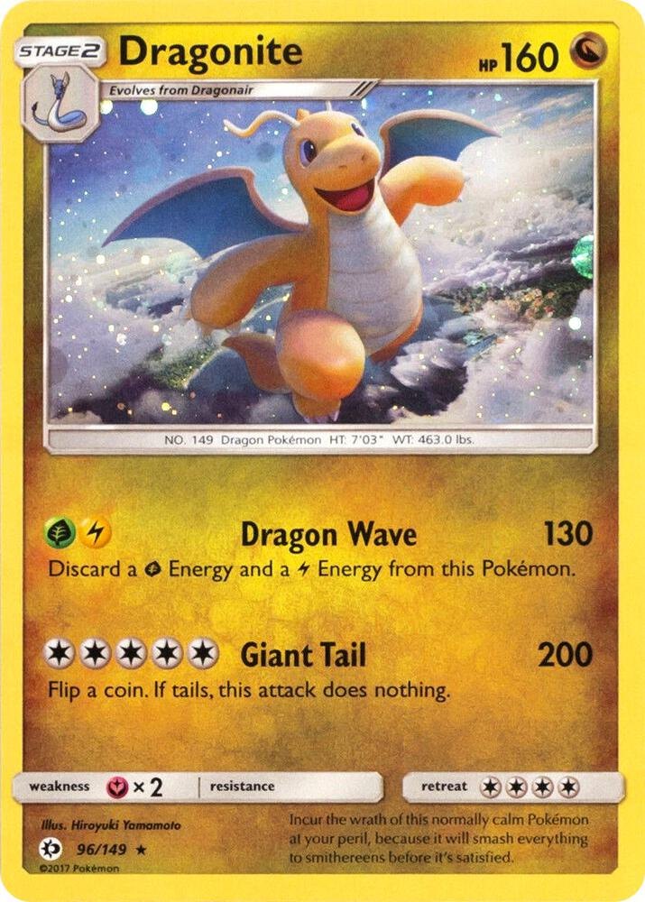 Dragonite - 96/149 (Cosmos Holo) - 096/149 - Miscellaneous Cards & Products (MCAP) (NM)
