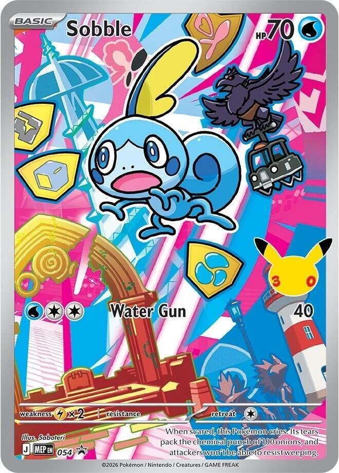 Sobble - 054 - 054 - ME: Mega Evolution Promo (MEP) (NM)