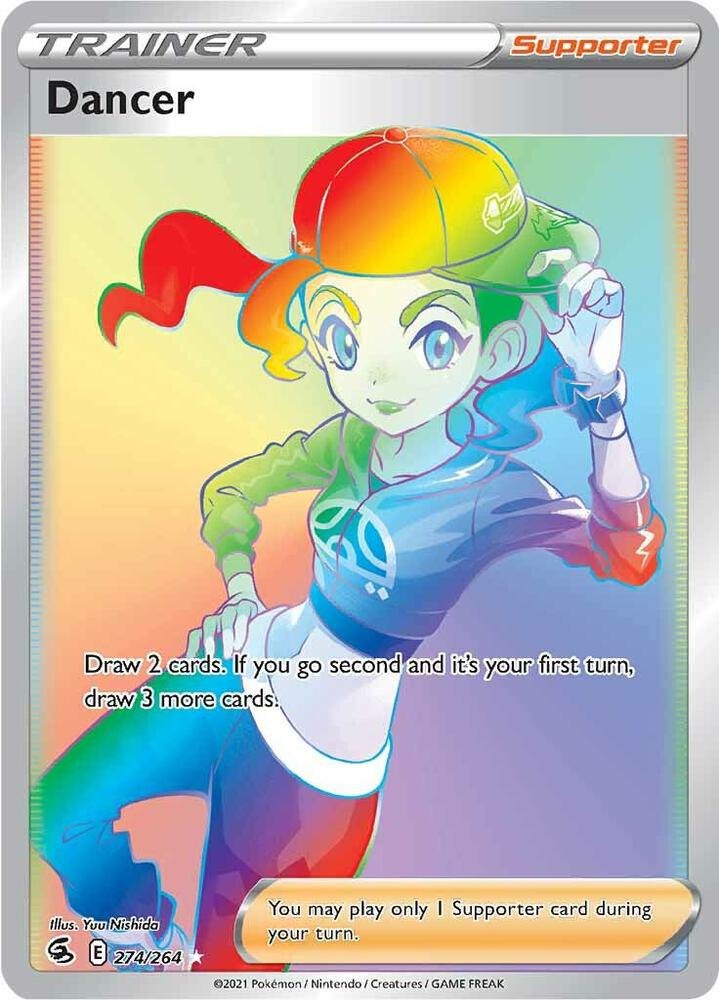 Dancer (Secret) - 274/264 - SWSH08: Fusion Strike (SWSH08) (NM)