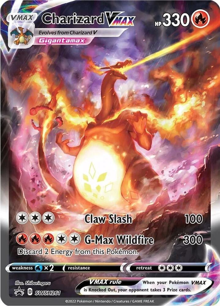 Charizard VMAX - SWSH261 - SWSH261 - SWSH: Sword & Shield Promo Cards (SWSD) (NM)