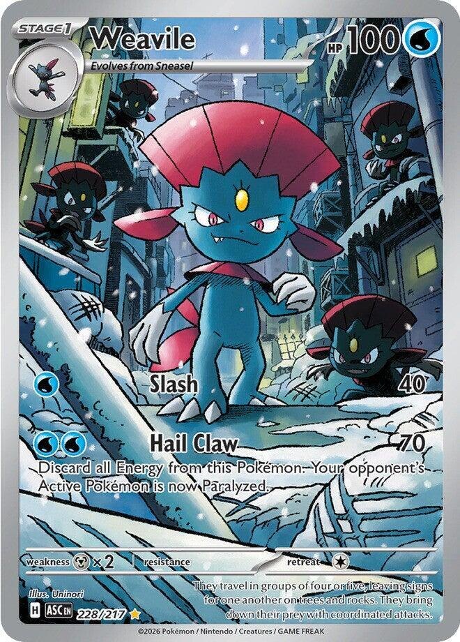 Weavile - 228/217 - ME: Ascended Heroes (ASC) (NM)