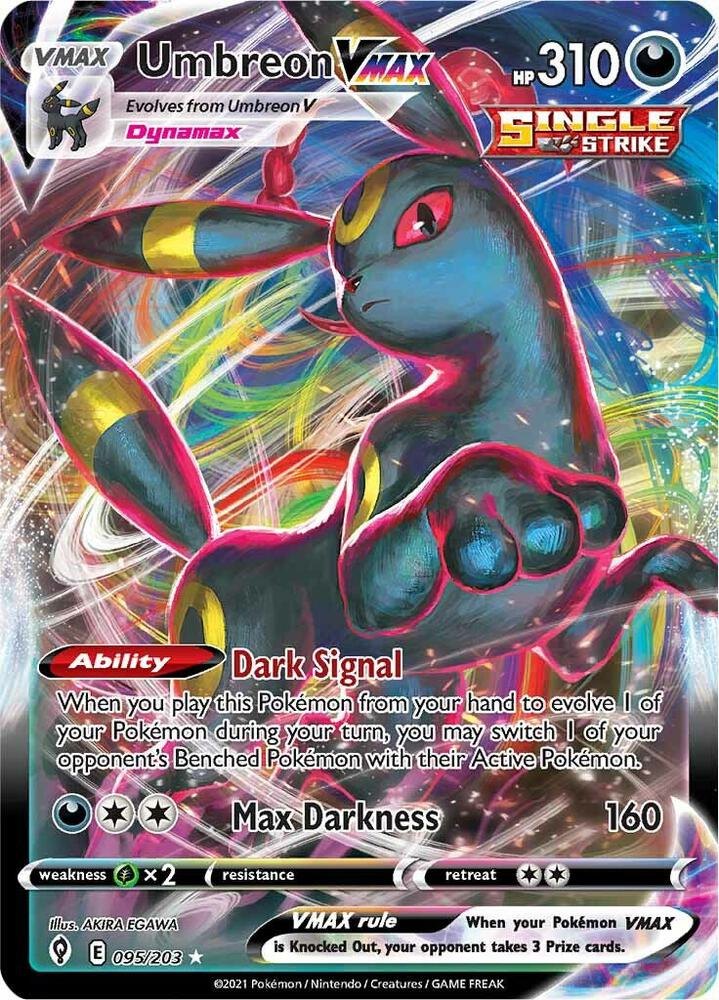 Umbreon VMAX - 095/203 - SWSH07: Evolving Skies (SWSH07) (NM)