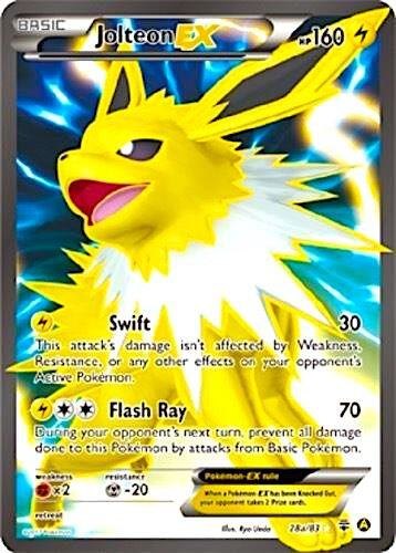 Jolteon EX - 028a/083 - Alternate Art Promos (PR) (NM)