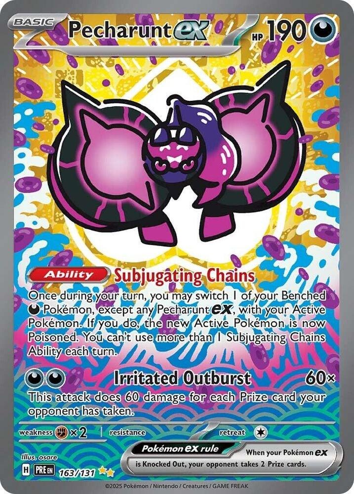 Pecharunt ex - 163/131 - SV: Prismatic Evolutions (PRE) (NM)