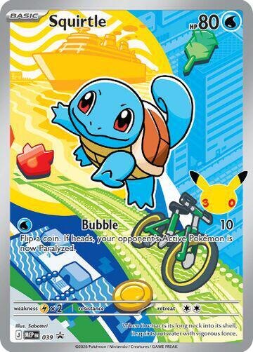 Squirtle - 039 - 039 - ME: Mega Evolution Promo (MEP) (NM)