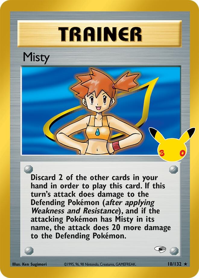 Misty - 18/132 - ME: 30th Celebration Classic Collection (30C) (NM)