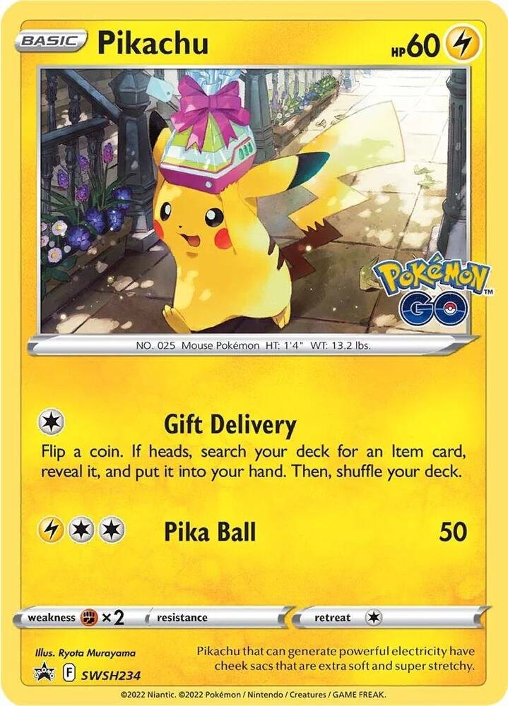 Pikachu - SWSH234 - SWSH234 - SWSH: Sword & Shield Promo Cards (SWSD) (NM)