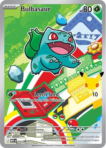 Bulbasaur - 037 - 037 - ME: Mega Evolution Promo (MEP) (NM)