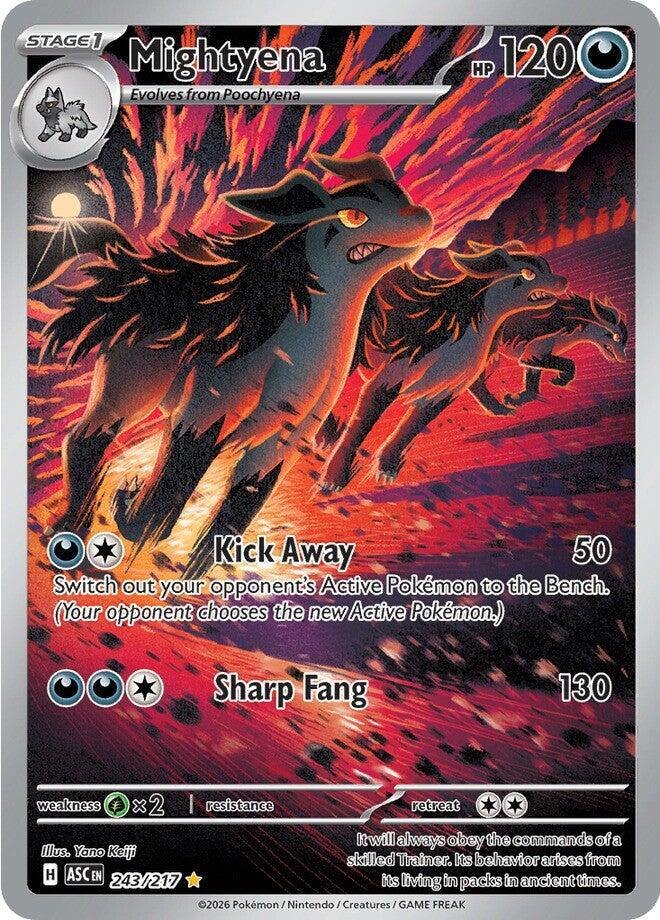 Mightyena - 243/217 - ME: Ascended Heroes (ASC) (NM)