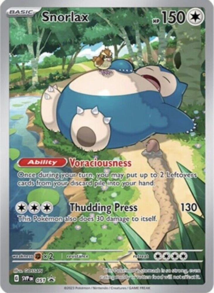 Snorlax - 051 - 051 - SV: Scarlet & Violet Promo Cards (SVP) (NM)