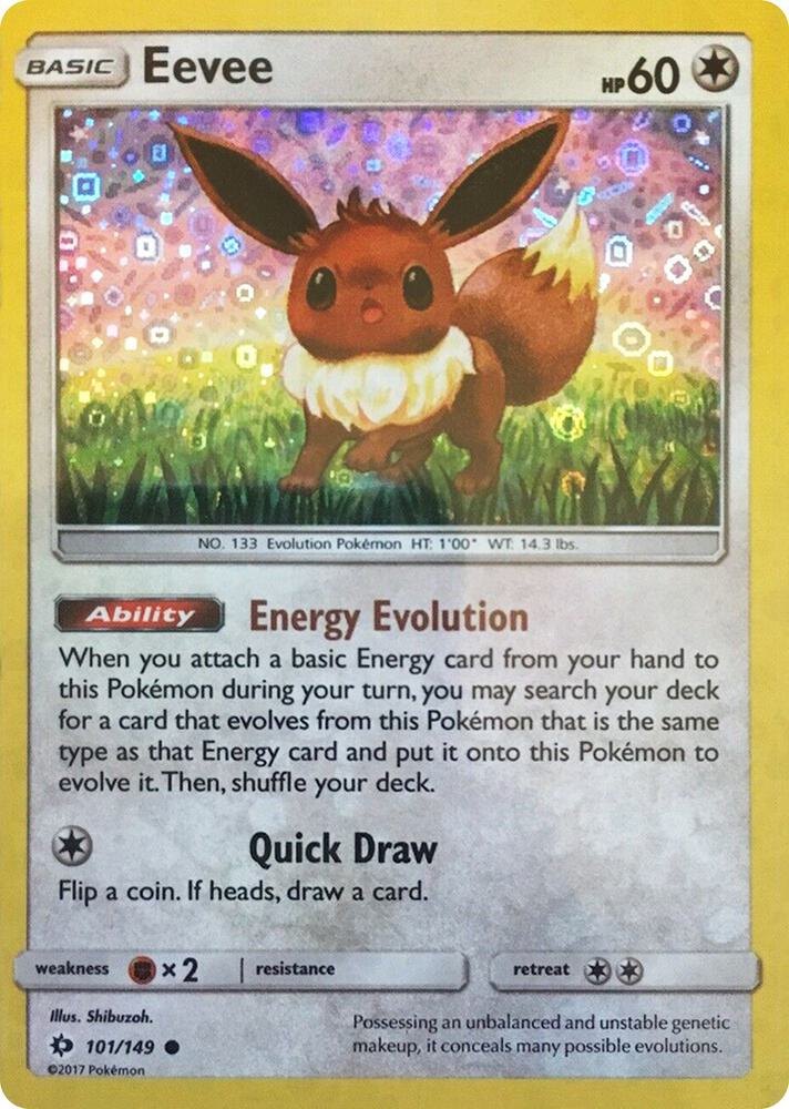Eevee - 101/149 (General Mills Promo) - 101/149 - Miscellaneous Cards & Products (MCAP) (NM)