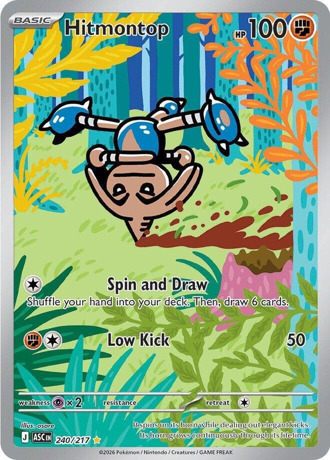 Hitmontop - 240/217 - ME: Ascended Heroes (ASC) (NM)