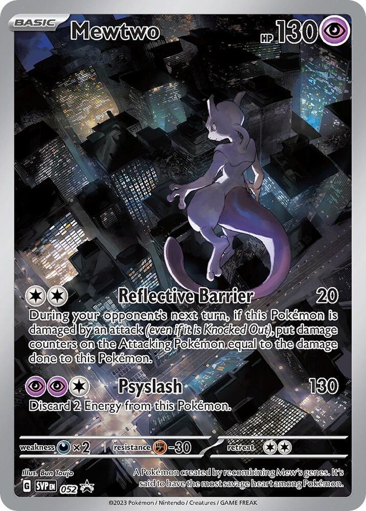 Mewtwo - 052 - 052 - SV: Scarlet & Violet Promo Cards (SVP) (NM)