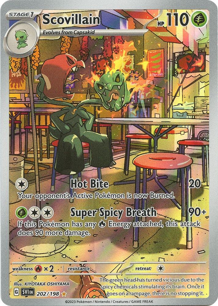 Scovillain - 202/198 - SV01: Scarlet & Violet Base Set (SVI) (NM)