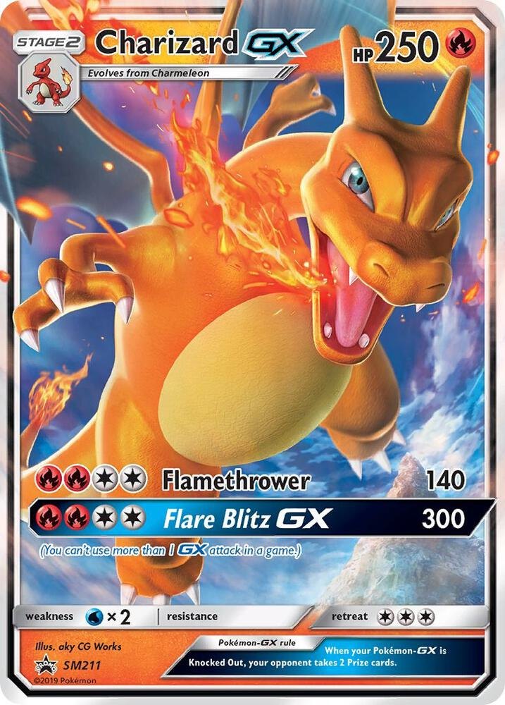 Charizard GX - SM211 - SM211 - SM Promos (SMP) (NM)