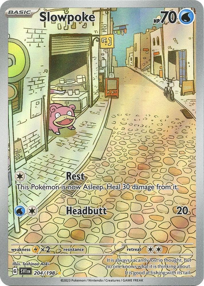 Slowpoke - 204/198 - SV01: Scarlet & Violet Base Set (SVI) (NM)